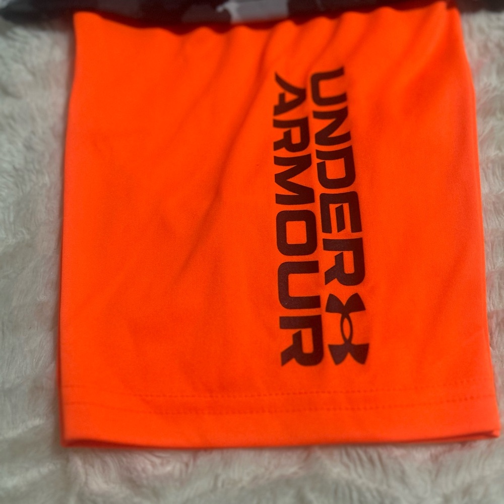 NWT Under Armour Boys Camo T-Shirt & Orange Shorts Matching Set | Size 2T - Picture 3 of 8